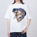 chirukapolkaの夜の奇術師 Oversized T-Shirt