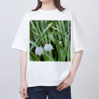 あゆのしおやきのスノーフレーク Oversized T-Shirt