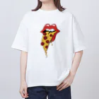 konoha.tのピザを食べる🍕 オーバーサイズTシャツ