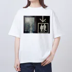 ラクガキモデルの逃避行🎞 Oversized T-Shirt