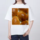 あゆのしおやきのパン(バターロール) オーバーサイズTシャツ