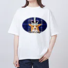 犬グッズの店しえるぶるーのロイヤルコーギー Oversized T-Shirt