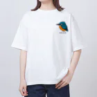 紫咲うにのかわせみ Oversized T-Shirt