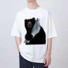 cosajisalut100ponの８４．大切な鮭 Oversized T-Shirt