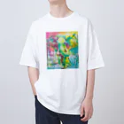 Akiss art ONLINE SHOPのどちらにせよ輝く Oversized T-Shirt