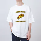 NEONERDYBOYのPIZZA SLICE OVER SIZE Tee Oversized T-Shirt