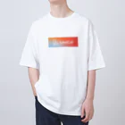 LanCul英会話のロゴ（Be yourself, beyond.） Oversized T-Shirt