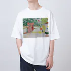 エド・ワード【江戸鉾の愛殿原】。のガソリンスタンド⛽️ Oversized T-Shirt