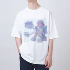 あくむ病院のfall in clear（ゆめかわいいトリップ） Oversized T-Shirt