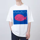 思い出ショップのぴよふぃっしゅ Oversized T-Shirt