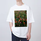 遺跡へ行きたいのtulip オーバーサイズTシャツ