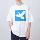 みつはしたえこ🎨のにゃんピー企画 Oversized T-Shirt