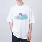 itohidemi.shopの磯人魚 オーバーサイズTシャツ