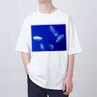 mi-mi（写真家、クラゲ、ノスタルジック）のゆらめきクラゲ Oversized T-Shirt