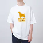 onehappinessのイングリッシュコッカースパニエル　ガーベラ オーバーサイズTシャツ