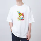 onehappinessのイングリッシュコッカースパニエル　骨ガム Oversized T-Shirt