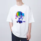 サワダモコ Moco Sawadaのゲーミングヘッドホンちゃん Oversized T-Shirt