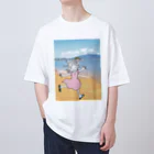 杜の魚の海とメデューサ オーバーサイズTシャツ