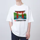 まんもすの恋愛成就 オーバーサイズTシャツ