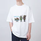 NANASHOPの懐かしい夏のスイーツ Oversized T-Shirt