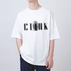 CLINK_officialのCLINK旧LOGO2 Oversized T-Shirt