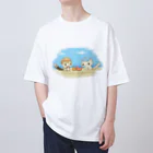 puQmalsのpuQmals フクモモsummer Oversized T-Shirt