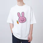 s_c5のうさぎとにんじん オーバーサイズTシャツ