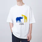 BONABENTOのNO WAR IN UKRAINE Oversized T-Shirt