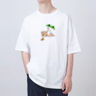 十人十色ちゃんのKitty skateboard スケートボード Oversized T-Shirt