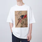 寿めでたや(ukiyoe)の浮世絵 UKIYOE 円山応挙；金鶏 オーバーサイズTシャツ