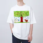 しえ*shopの希望の木　-壁紙用- オーバーサイズTシャツ