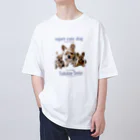 ヨーキー可愛いねのヨークシャーテリアのマロンくん Oversized T-Shirt