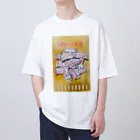 花海のぽんふぅ名産のお菓子 オーバーサイズTシャツ