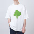 さきまるらんどのブロッコリーのロコりん Oversized T-Shirt