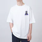 あきらんどの宇宙人と女の子 Oversized T-Shirt