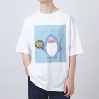 さきまるらんどの推しザメちゃん（推しモード） Oversized T-Shirt