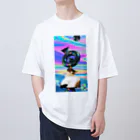 momo_emiのネオン2022 オーバーサイズTシャツ