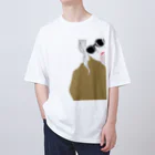 Daisuke オリジナルグッズのサングラスガール Oversized T-Shirt