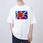 MAYUMAROの太陽の オーバーサイズTシャツ