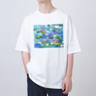 little MAKES.のモネドット オーバーサイズTシャツ