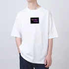 Feather stick-フェザースティック-のフェザースティック　文字ロゴ2段 Oversized T-Shirt