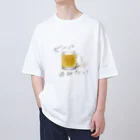 yoshiyuriのビールのみたい オーバーサイズTシャツ