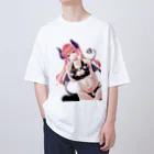 ✟sorairomiran✟のめんへらサキュバスちゃん オーバーサイズTシャツ