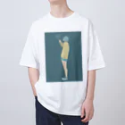 YU_SHOPのエモい女の子Tシャツ オーバーサイズTシャツ