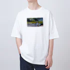 wefishの北海ブリ Oversized T-Shirt