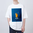 Kensuke Hosoyaの100%オレンジジュース オーバーサイズTシャツ