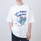  Millefy's shopのLet’s Dance Together Oversized T-Shirt