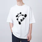 M-kuwaharaのPanda オーバーサイズTシャツ