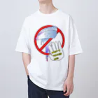 Drecome_Designの触っちゃダメ!カツオノエボシ Oversized T-Shirt