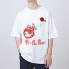 AINE RIUMのピンポン🏓パールTシャツ オーバーサイズTシャツ